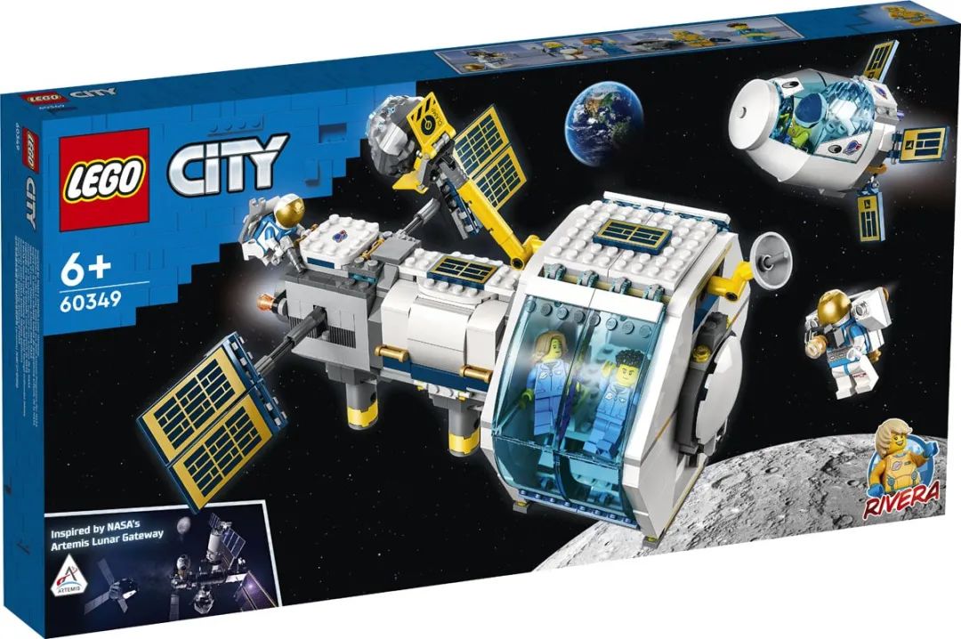 乐高城市2022年3月新套装官方图片：月面探测车、月球研究基地等