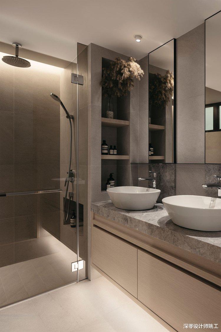 超温柔的145㎡两居室,客厅带有超大弧形窗,下次买房我也要照着装