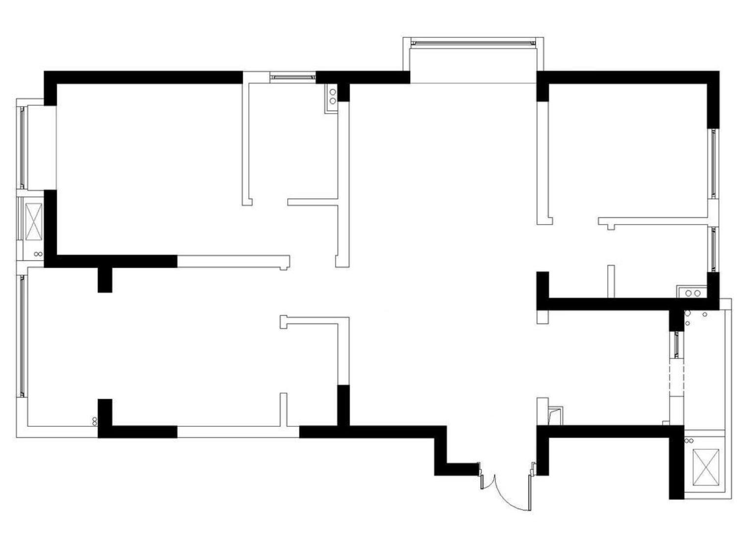 108㎡新房,他拒绝平庸,以统一色调定位空间,完工后超酷