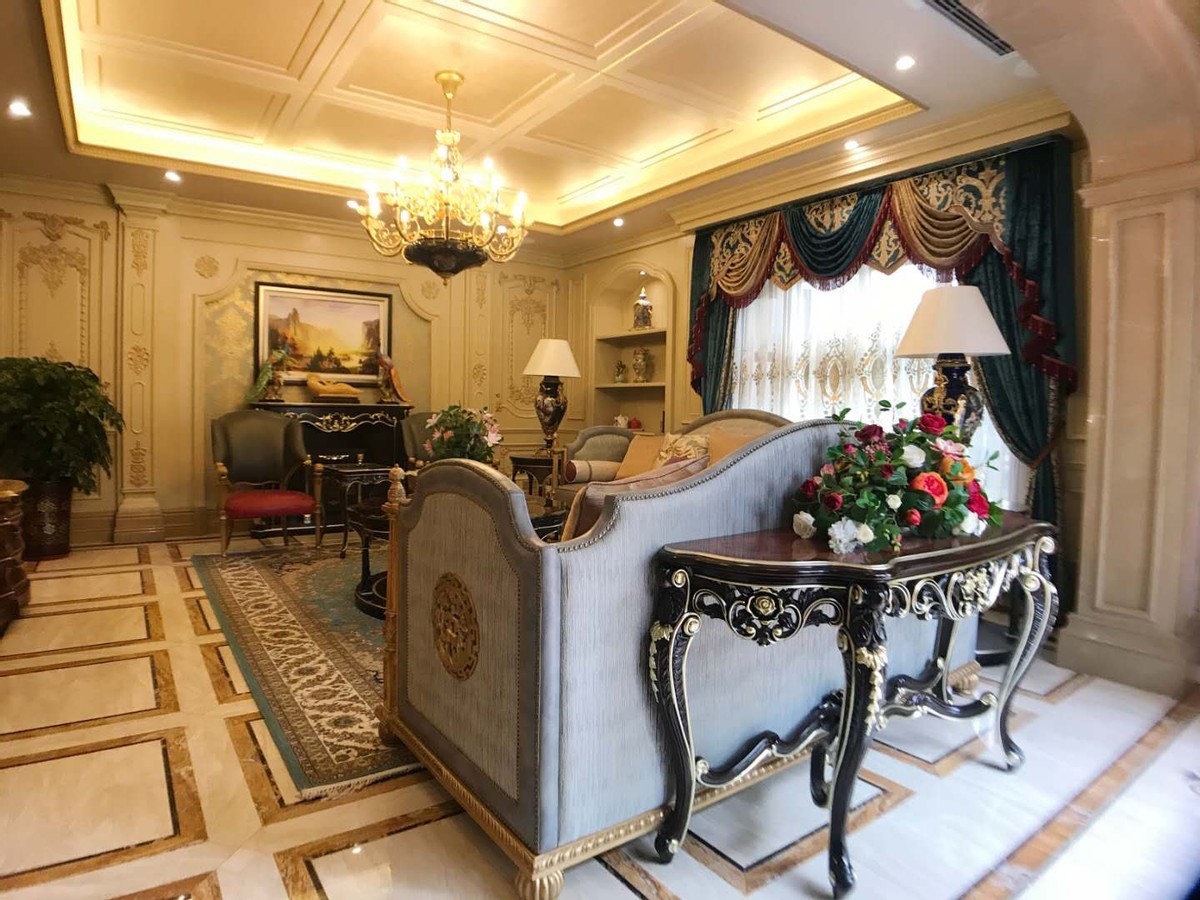 浪漫别墅设计丨350m2法式风格