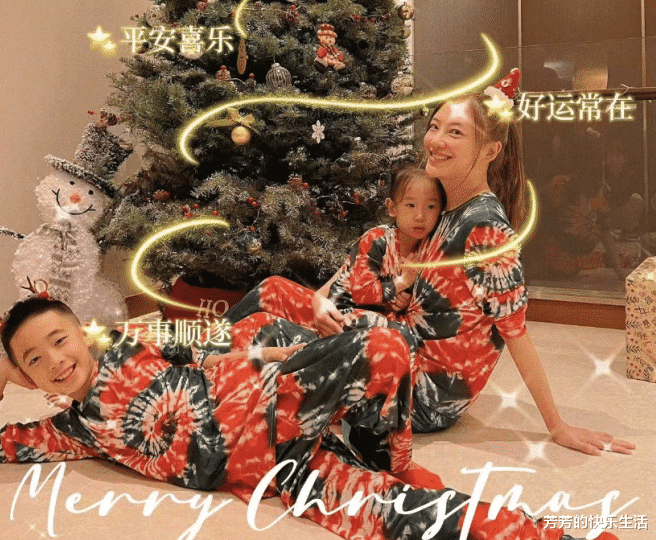 应采儿|应采儿分享和儿子的合影，将儿子打扮成女儿模样，想弥补遗憾