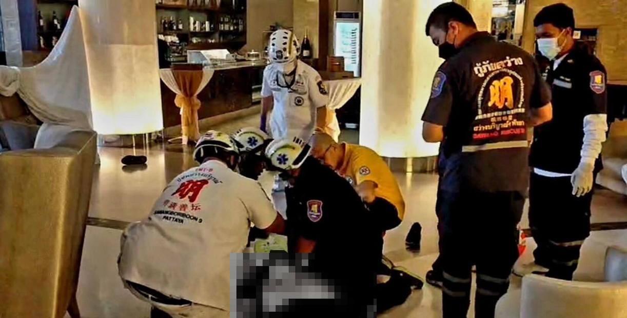 疑因与女友吵架想不开,芭提雅俄罗斯男子跳楼身亡
