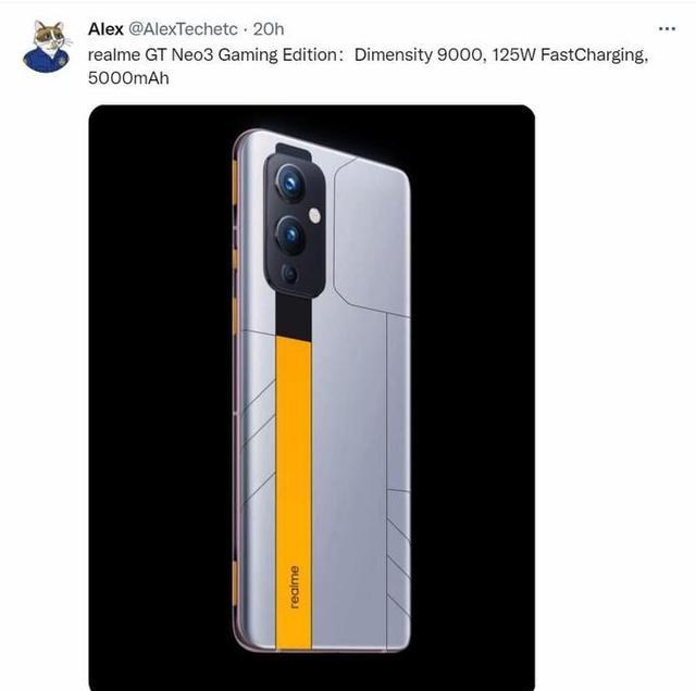 realme|搭载天机9000处理器的realme新机要来了?徐起发图暗示发布会在即