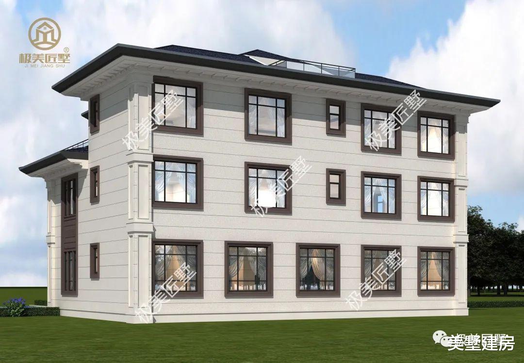 最气派的大开间新中式别墅,回家建一栋,让老乡羡慕一辈子!