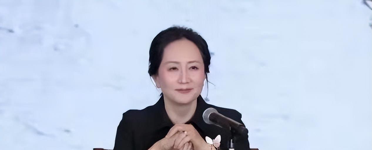 萝卜 孟晚舟回国后气场都变了！盘起头发不做铁娘子，温婉打扮年轻十岁