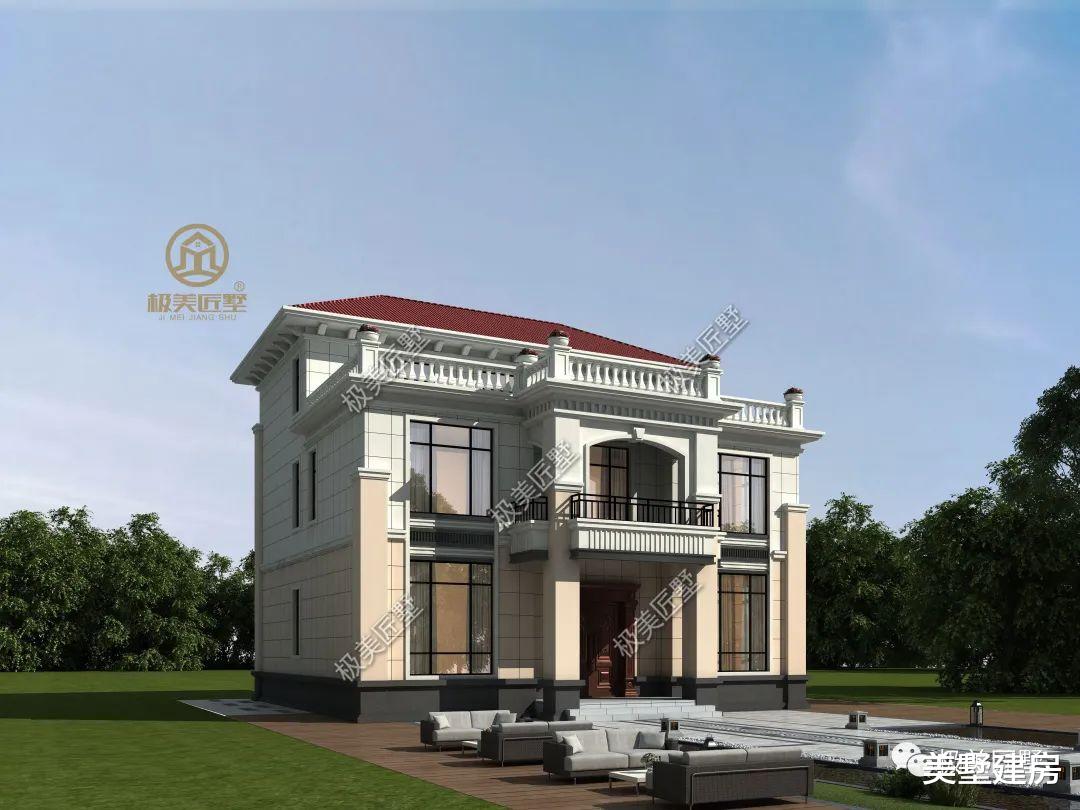 精致新中式风格，人人都爱的户型，建在村里人人都羡慕！