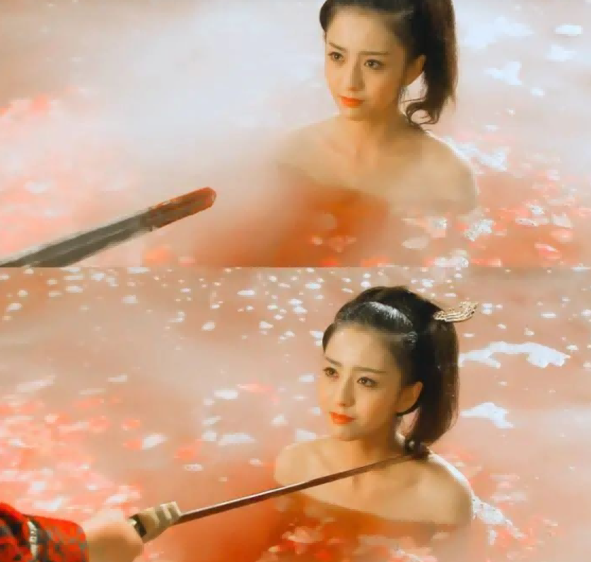 正午阳光|颜值太低别演“美人出浴”!有人一眼万年,有人想把她按水里