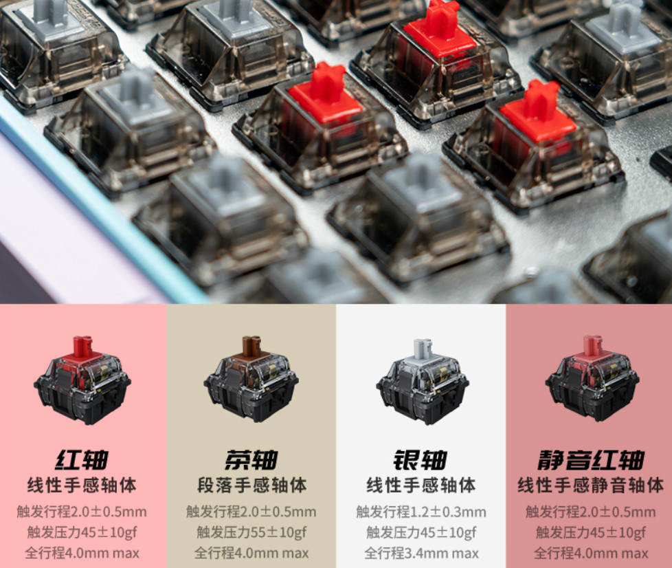 移动互联网|三模热插拔,小白的第一把客制化——杜伽K330W PLUS无线机械键盘