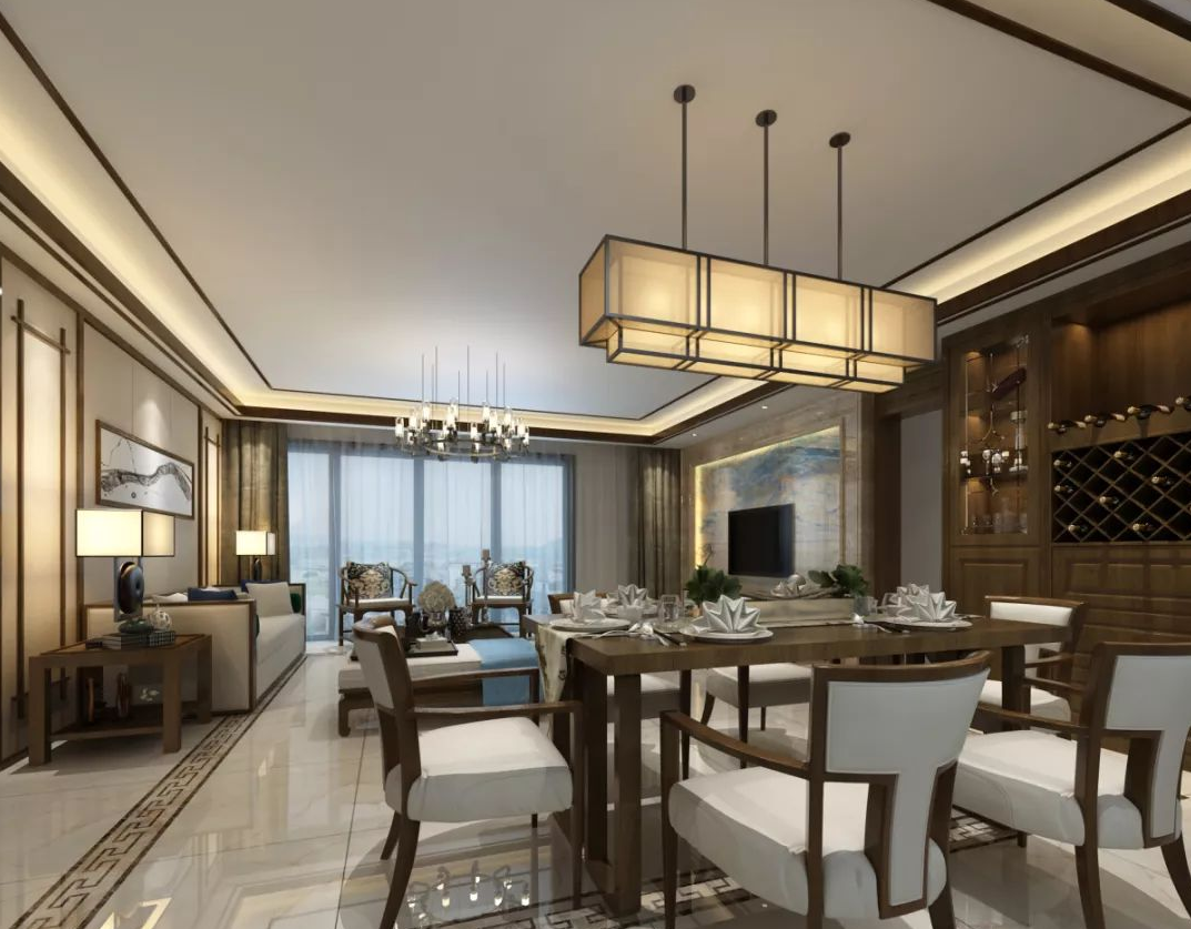 100种，新中式装修设计方案，不可能没有一种适合你的爱家。