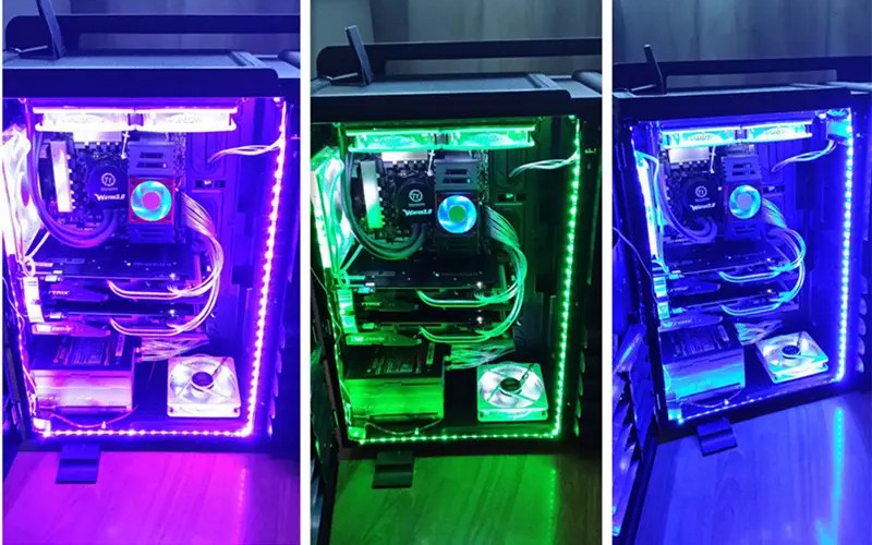 机箱|闪闪的诱惑?果然,没人可以拒绝会发光的电脑