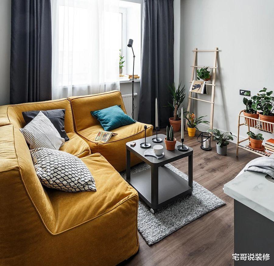 90后小夫妻40㎡的家,室内配色让人赏心悦目,堪称小户型样板间