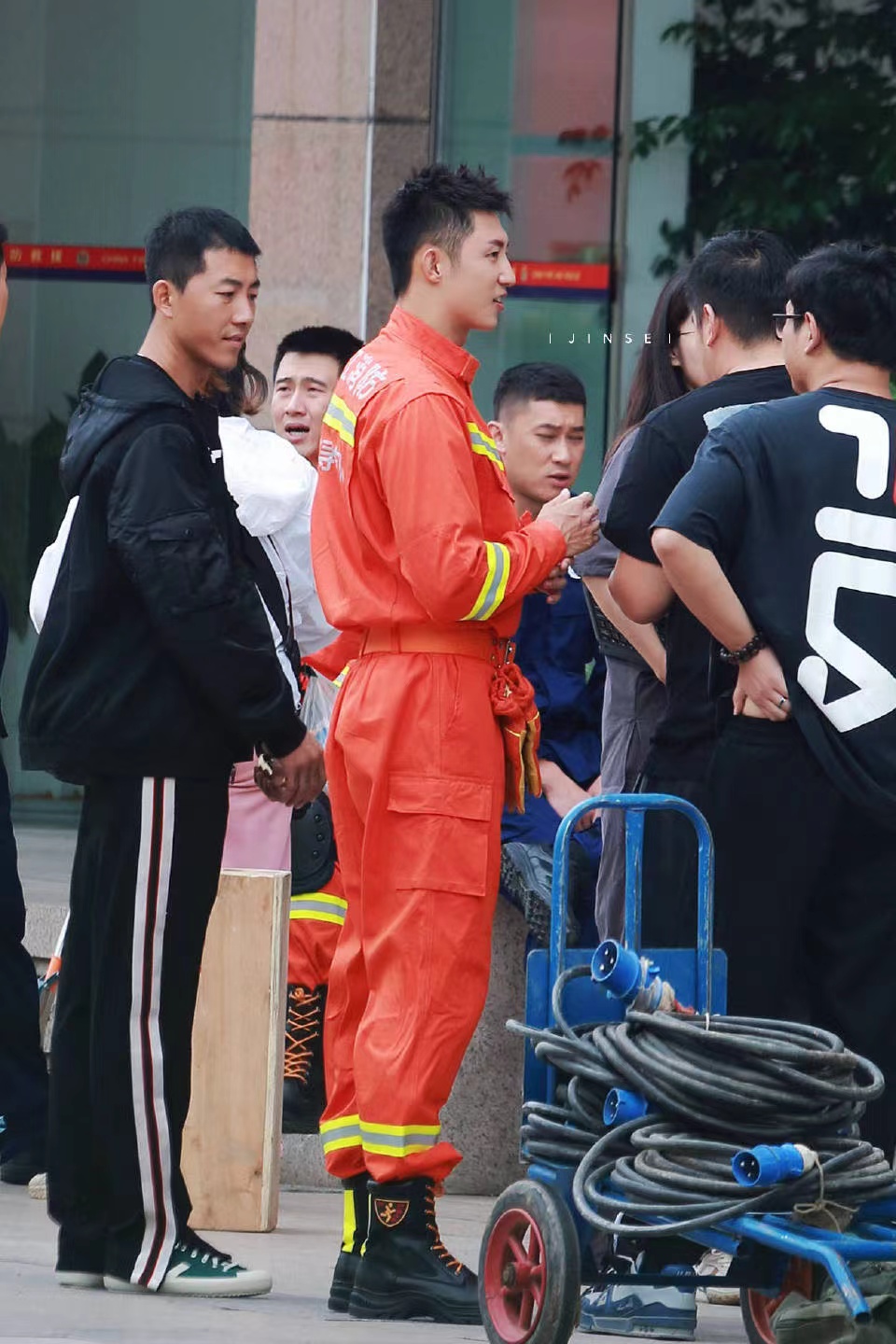 我们这十年|黄景瑜《他从火光中走来》消防员造型路透，期待消防员林陆骁