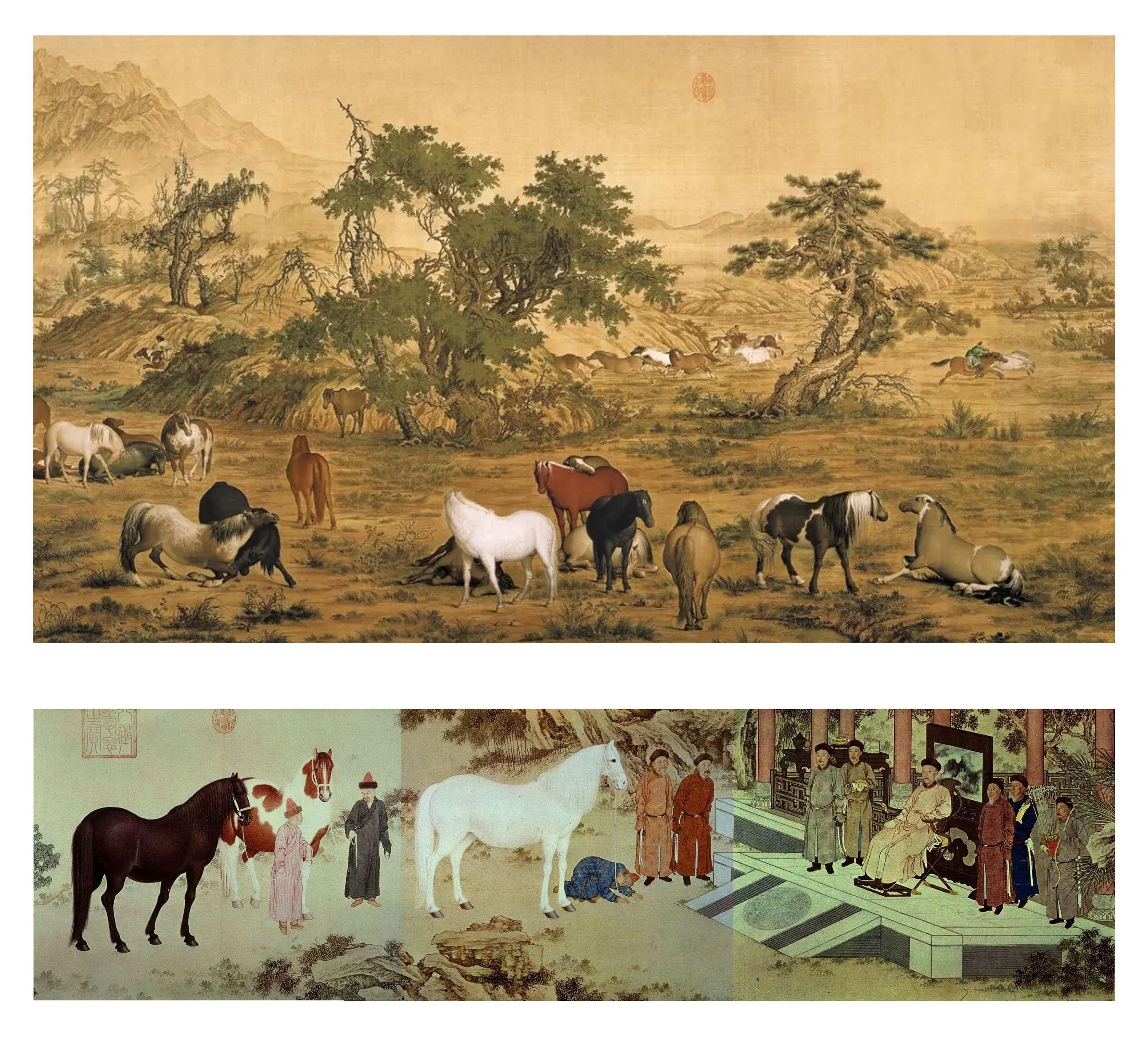 康熙看画后龙颜大怒，气得扔掉画拂袖而去，画师险些招来杀身之祸