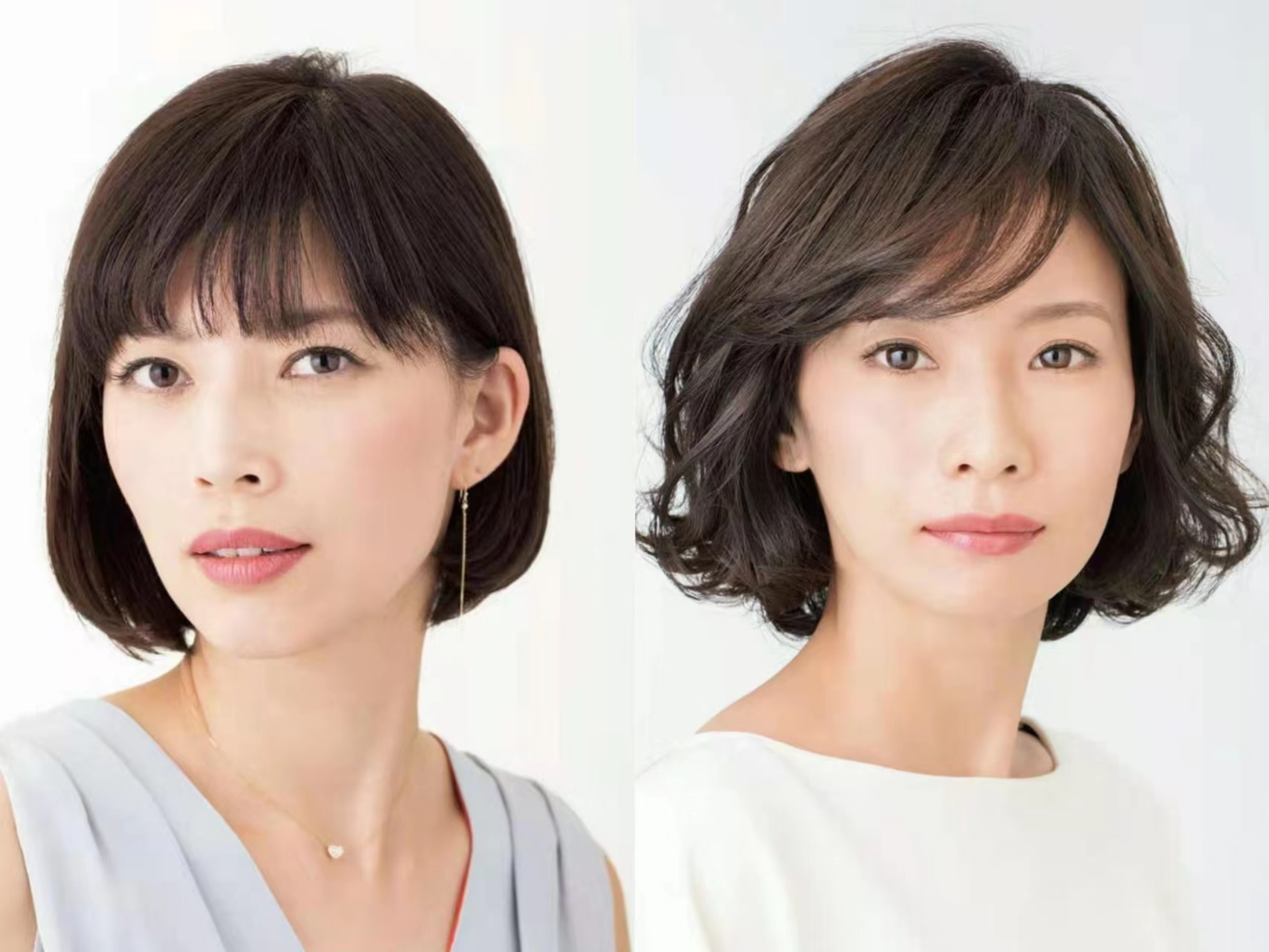 发型 女人过了五十岁，最容易显老的三种发型：黑长直、齐脸发和大妈卷