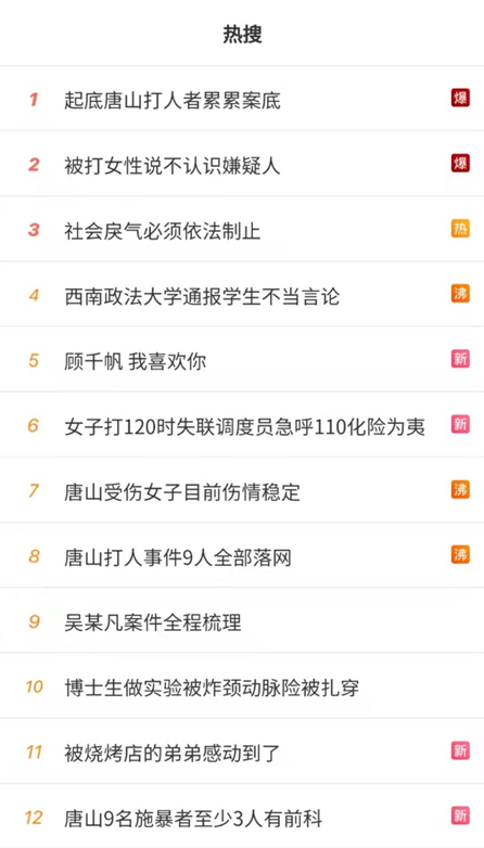 令人激愤的唐山打人事件,不要让互联网的记忆停留在7天