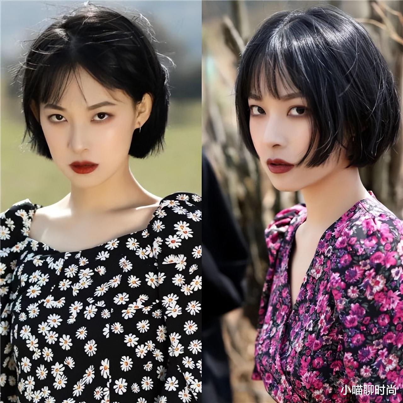 发型 今年火了一种发型叫“酒窝发”，洋气减龄不说还显脸小，谁剪谁美