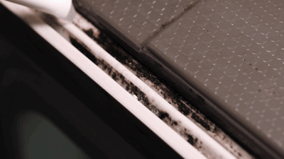 水槽边玻璃胶发霉了,还傻傻用玻璃胶?学会这么做,跟新装的一样