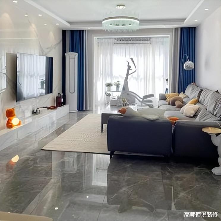 125平三房两厅,简约风的装修效果,邻居都夸赞!