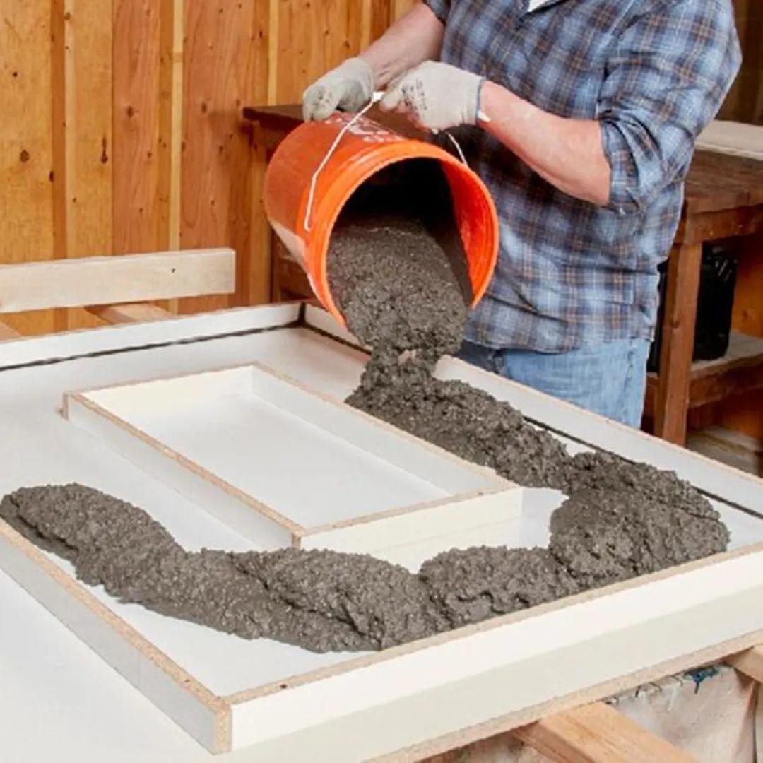 同样是洗漱台,用水泥砌一个更省钱,台盆加长,赢过双台盆设计!