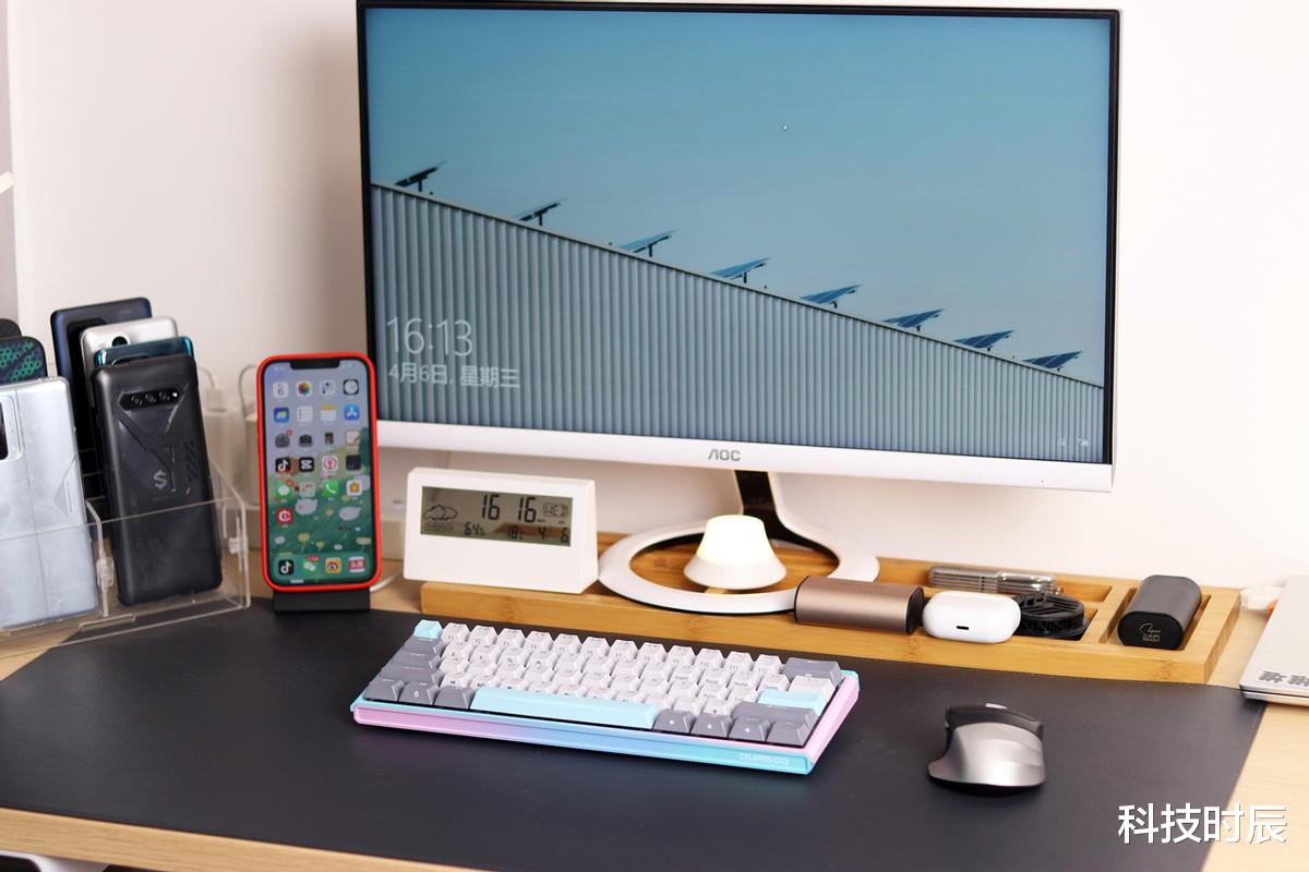 USB|手感与颜值俱佳，杜伽K330W 冰淇淋机械键盘上手：爱了