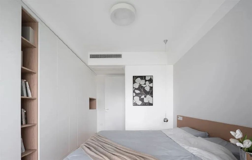 89㎡自然原木三居,收纳充足、干净舒适,把理想搬进日常!