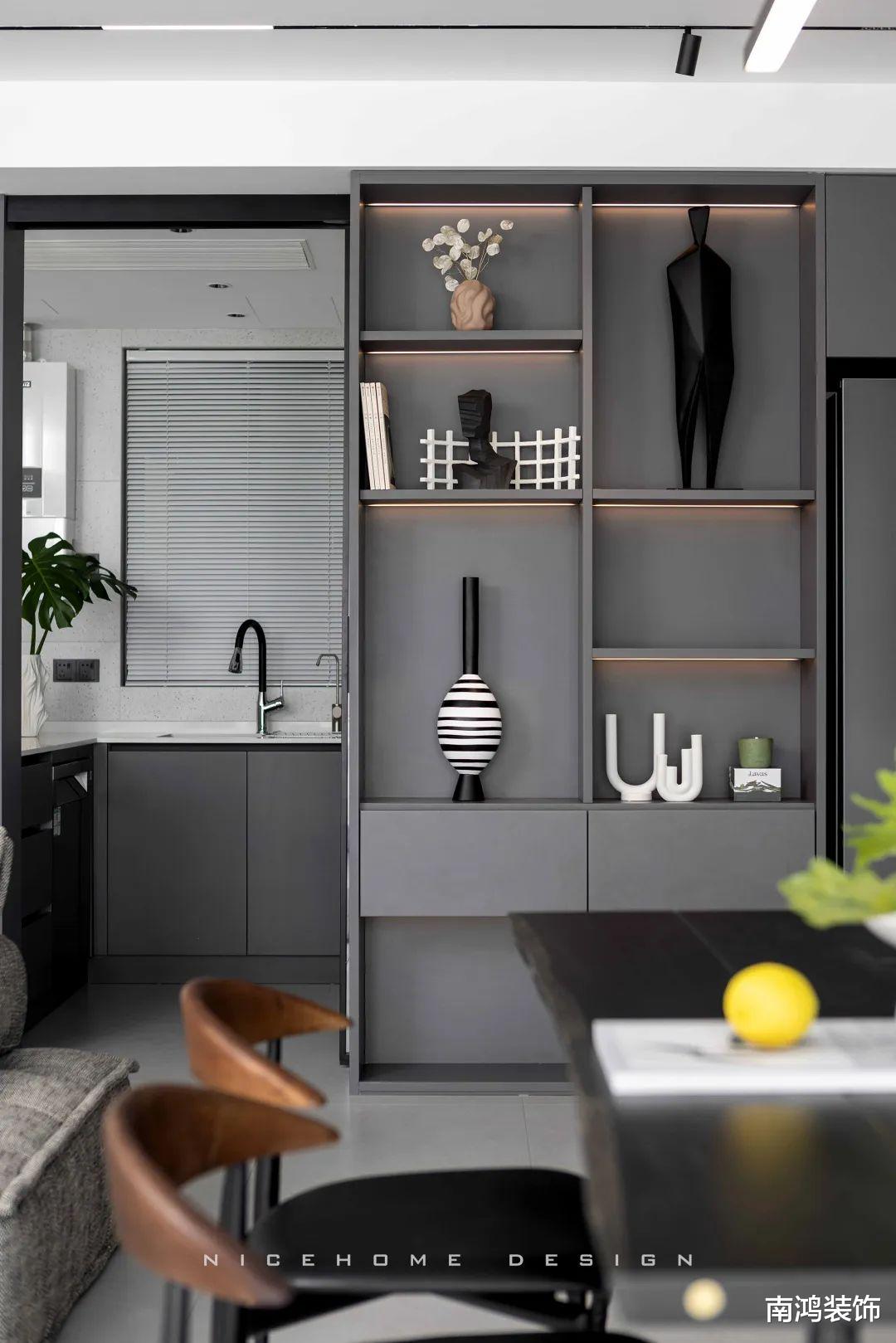 中骏合景府 | 100㎡现代极简,平和有序,淡雅从容