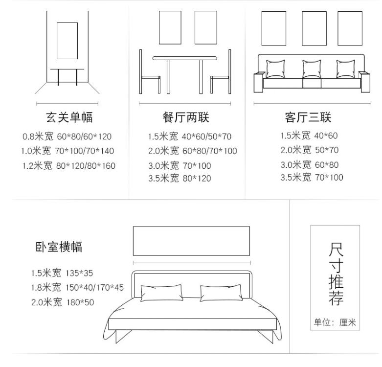 拯救大白墙!12家私藏高级感装饰画店铺帮你打造绝美背景墙