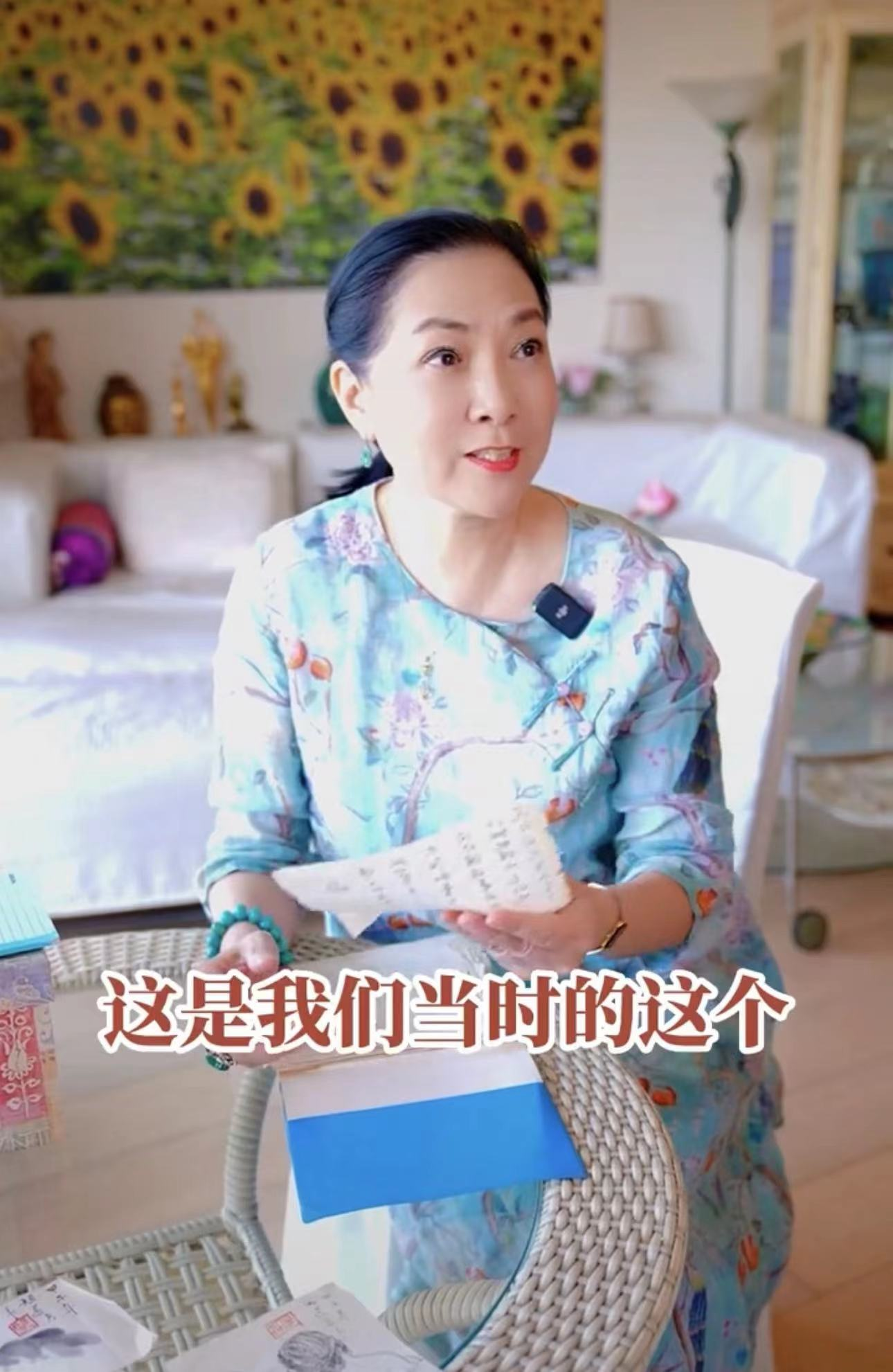 |沈丹萍豪宅内秀恩爱！洋老公满头白发，生活优渥曾用过50个保姆