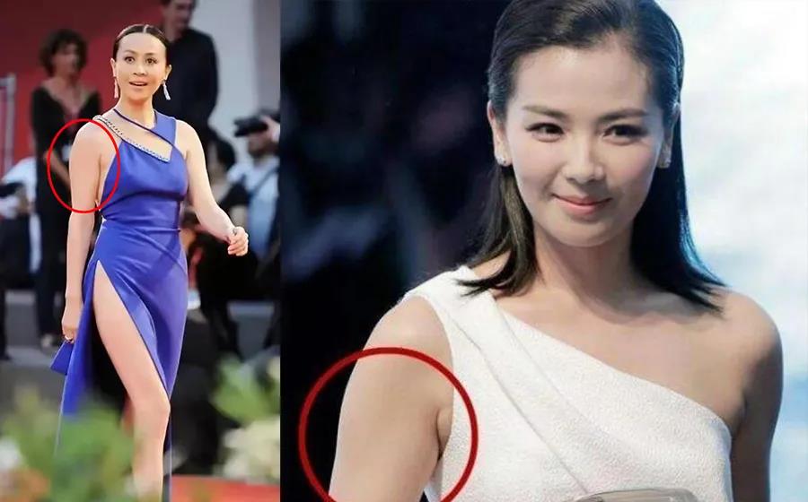 倪妮|露肩礼服别硬穿！倪妮香肩小露又纯又欲，张雨绮关晓彤肩肥脖子圆