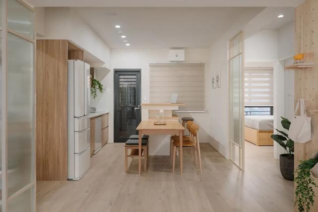 80后夫妻买下66㎡老房,装修那叫一个简约大气,太有品味了