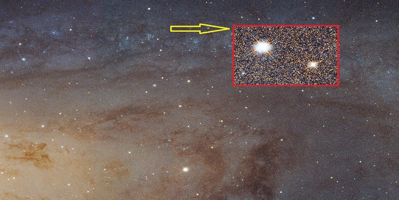 迄今最清晰的仙女座星系图,高达15亿像素,最少约1万亿颗恒星