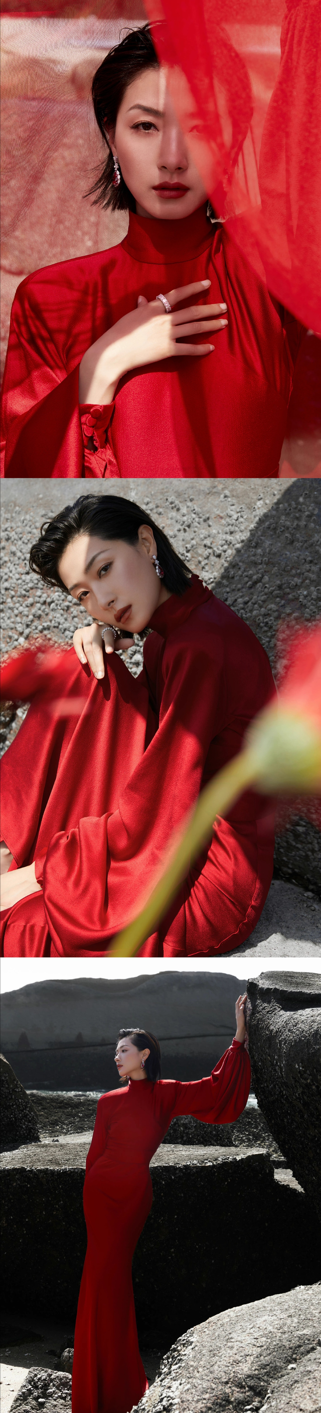 生图|18位女星红毯造型PK,一个比一个内卷,精修图就是漂亮,让人心动