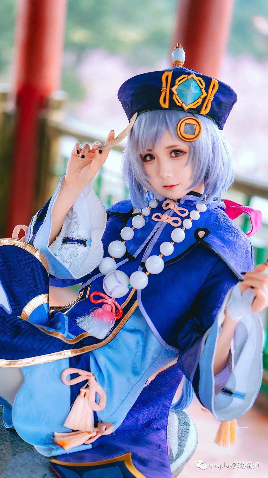 |cos：原神七七和胡桃cos正片