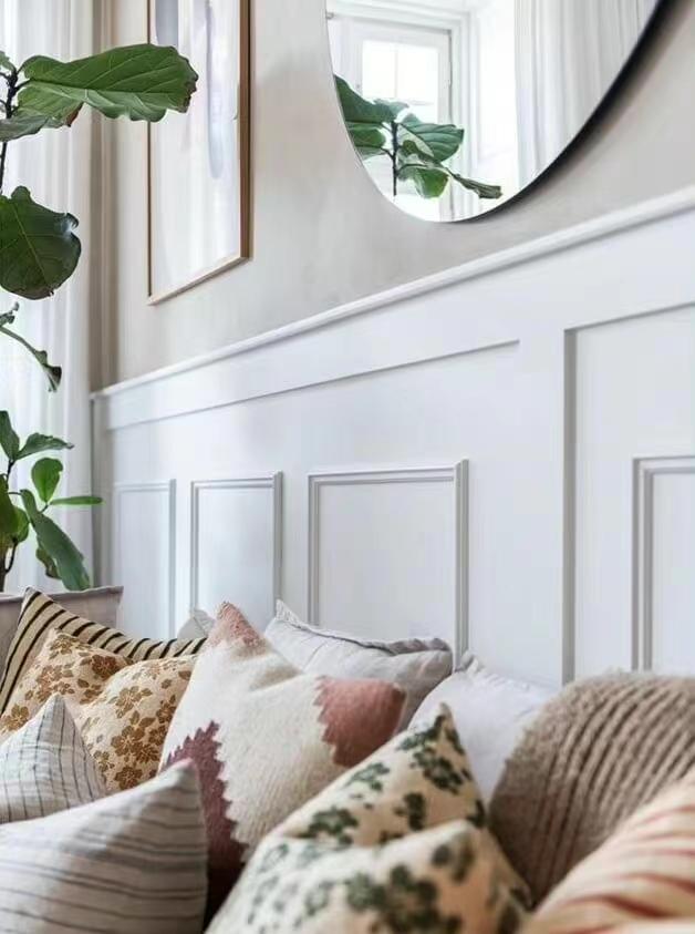 就想要一个这样的家:温柔米色搭配藤编家具,清新明亮,令人向往