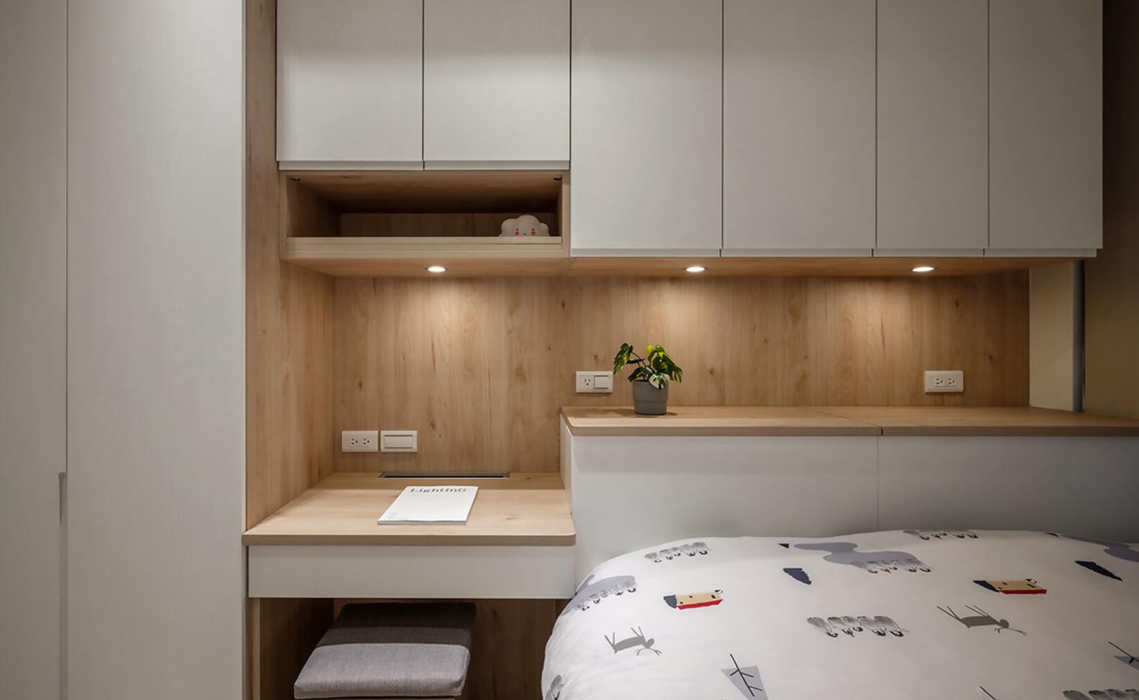 难怪原木风会这么火，她106㎡家，清爽干净，住多久都不会腻