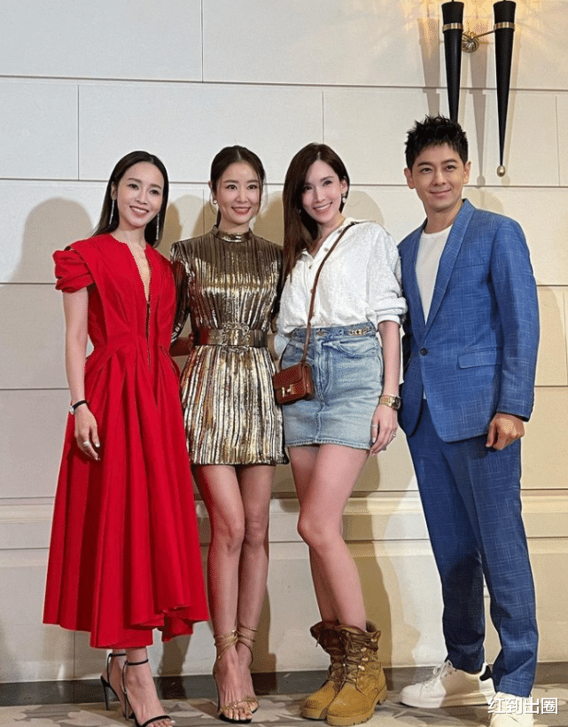 林心如|林心如林志颖同框不避嫌！男方妻子晒大合照，站二人中间宣示主权