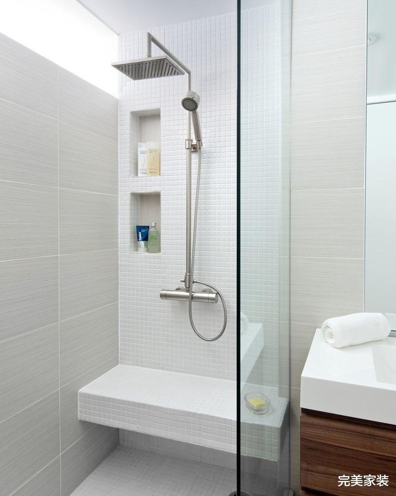 装修时才发现,老公的“鬼点子”真的多!卫生间不打柜子也很整洁