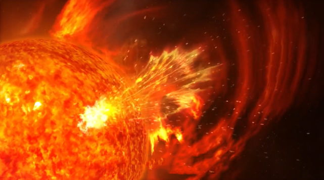 太阳旁边竟有比地球大37倍的UFO!?有图有真相?