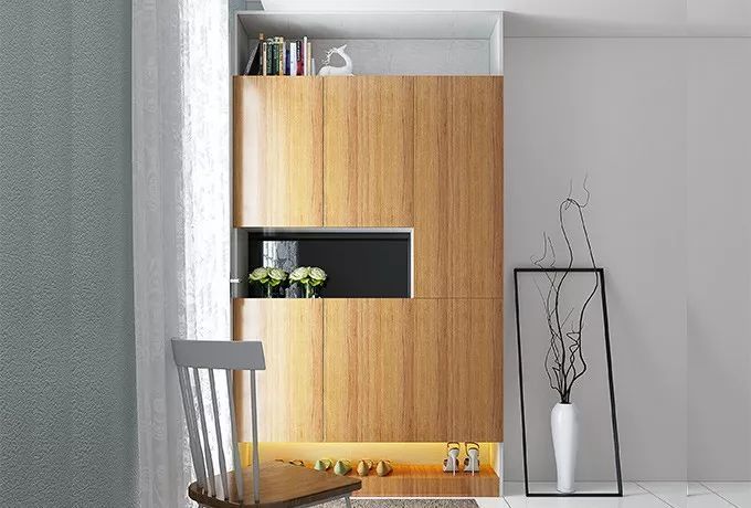 玄关鞋柜不知道怎么装才好?这些案例在线教你装,绝对的满意