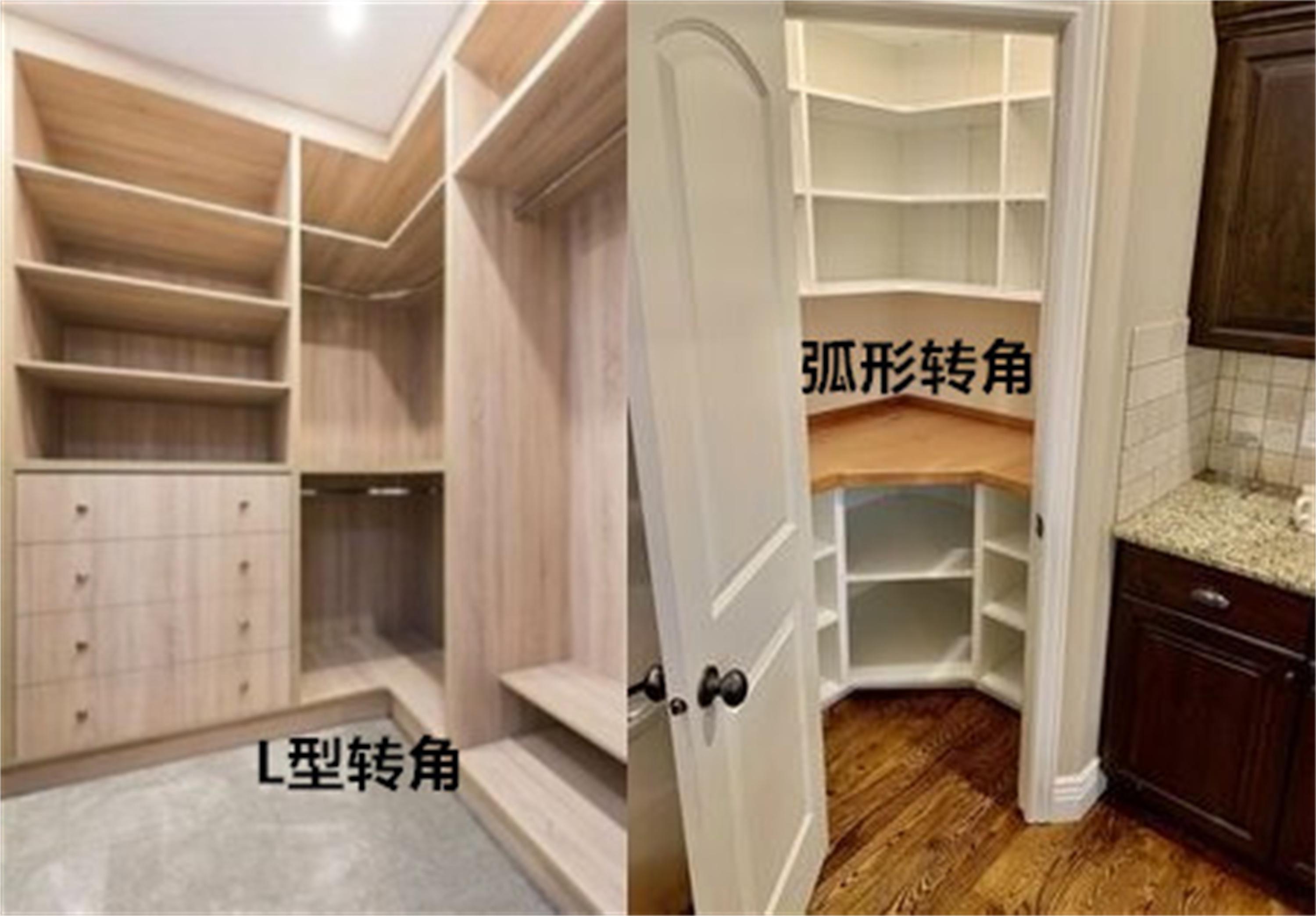 如果不想转角空着，快去试试旋转柜！容量大几倍，也好拿好放