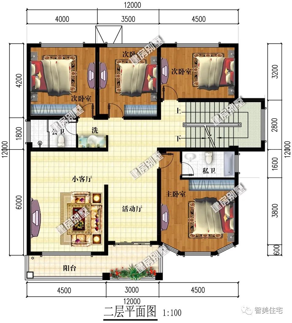 老家建房我也出了一份力，找朋友设计房型，才能建造得如此好看