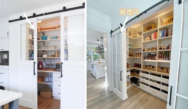 入住才知道,厨房留个2储藏室有多实用!囤货都藏这里,好能装