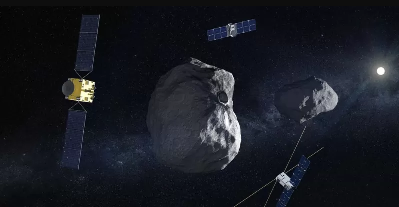 NASA进行防御实验，以飞行器直接撞击小行星