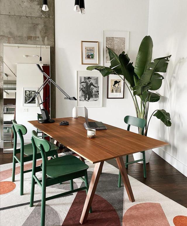 一个兼顾工作与生活,有艺术气息也有生活气息,舒适惬意的家