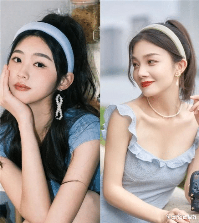 发型 殷桃这3款“少女发型”太好看了!时髦又减龄,圆脸女生值得借鉴