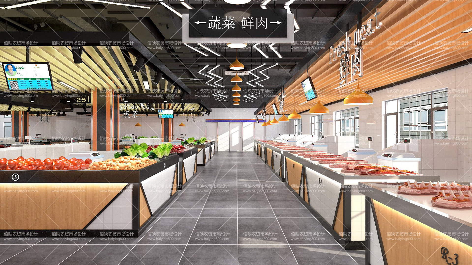 杭州佰映设计|农贸市场设计需要考虑哪些方面?