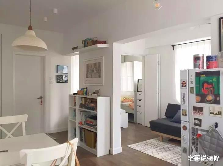 80后北漂夫妻打拼10几年,买下35㎡“老破小”,改造后,耐看极了