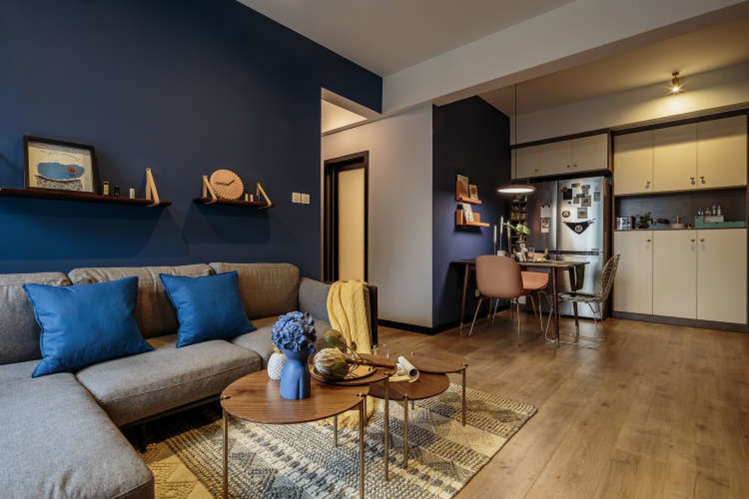 北京80后夫妻打造高级感婚房,全屋尽是浪漫,看着都甜蜜