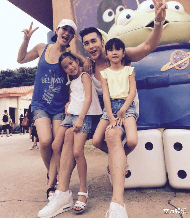 钟丽缇|钟丽缇晒与孩子合影,3女儿美的各有千秋,小女儿最像母亲!