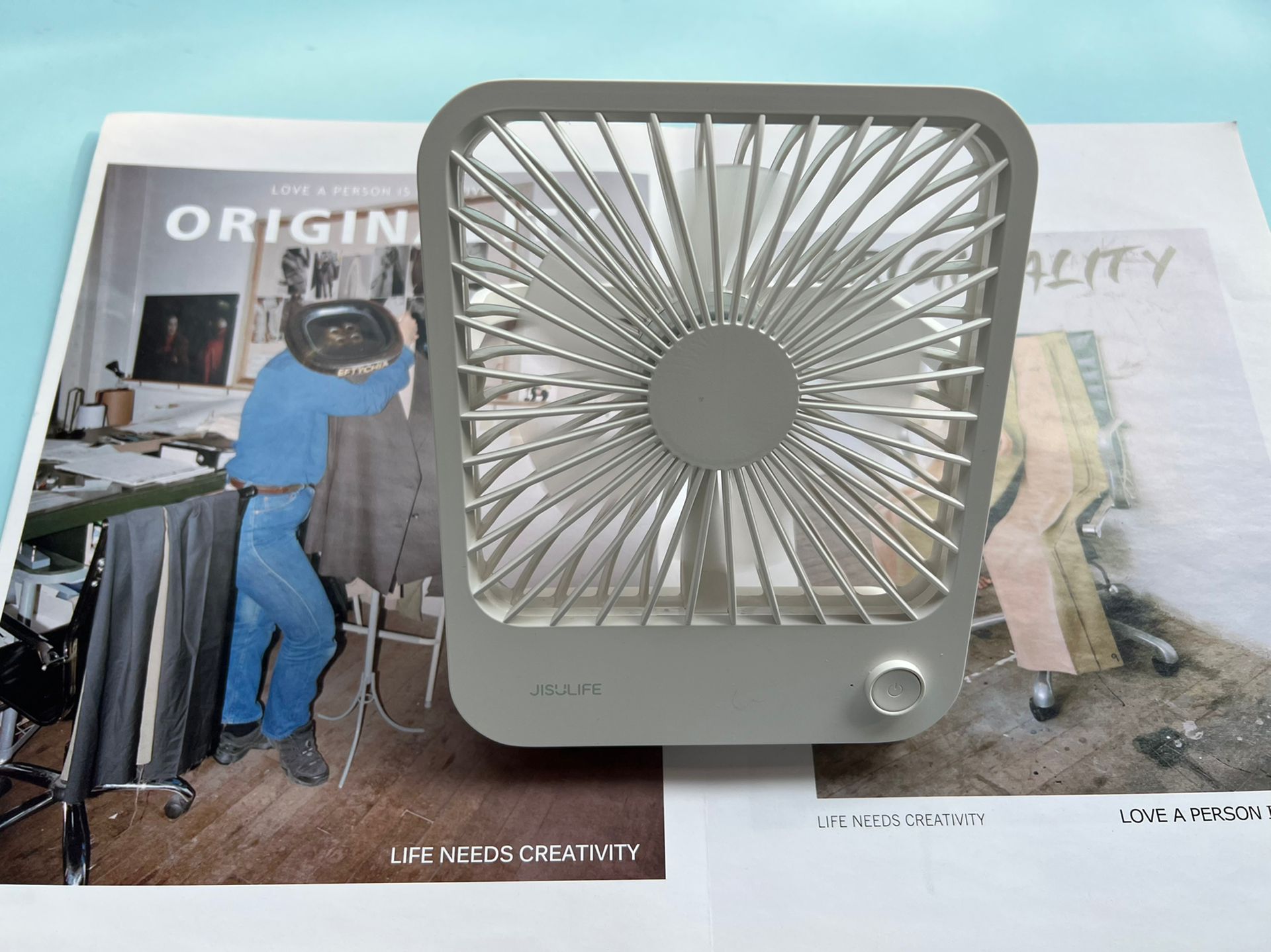 给夏天带来一丝清凉-几素桌面扇体验